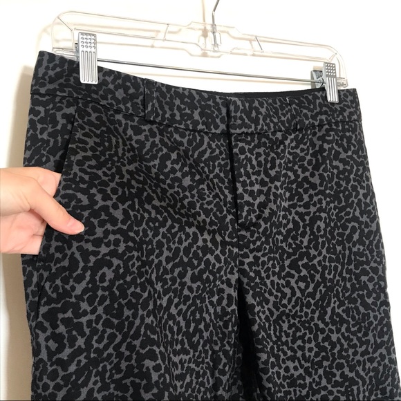 BANANA REPUBLIC Reegan Animal Print Ankle Dress Pants - Picture 4 of 8